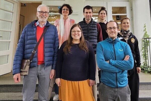 First row, from left to right: Diarmuid Ó Giolláin, Caroline Haubold, Gabriele Orlandi. Second row, from left to right: Hande Birkalan-Gedik, Lennart Ritz, Sophie Bärtlein, Katre Kikas.