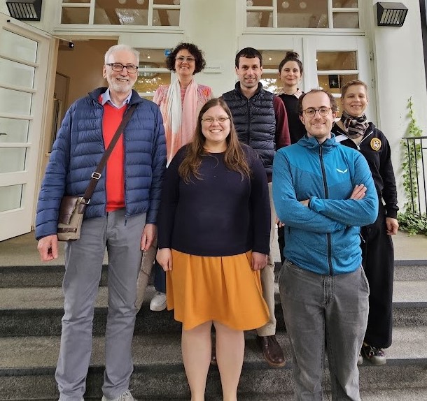 First row, from left to right: Diarmuid Ó Giolláin, Caroline Haubold, Gabriele Orlandi.  
Second row, from left to right: Hande Birkalan-Gedik, Lennart Ritz, Sophie Bärtlein, Katre Kikas.