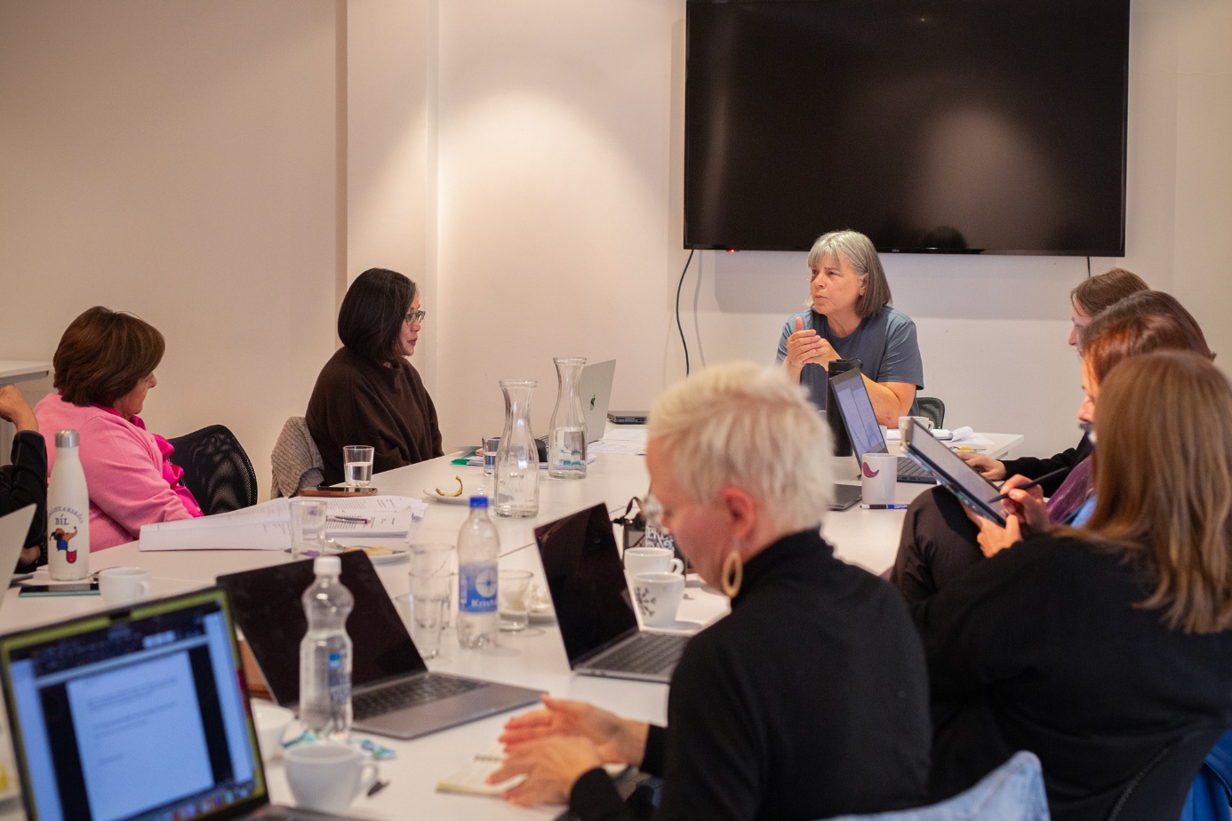 Image from interim meeting in Hólmavík, Iceland